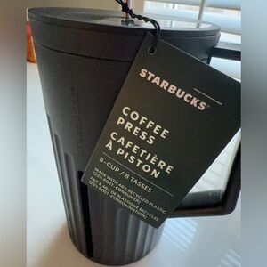 Starbucks Reserve Black 1L/34OZ Plastic 8-Cup Coffee Press